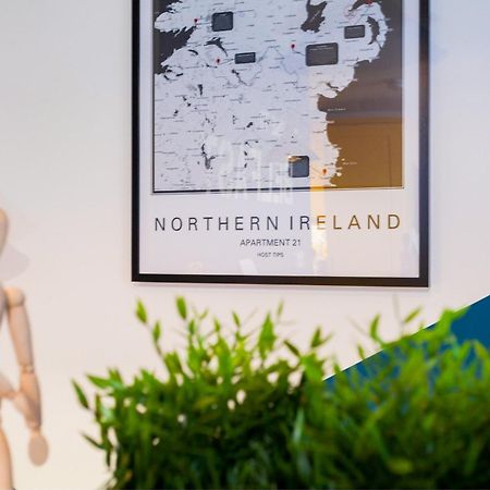Funky City Apartment - Secure Parking - Wifi - Sleeps 6 - No Parties Belfast Buitenkant foto